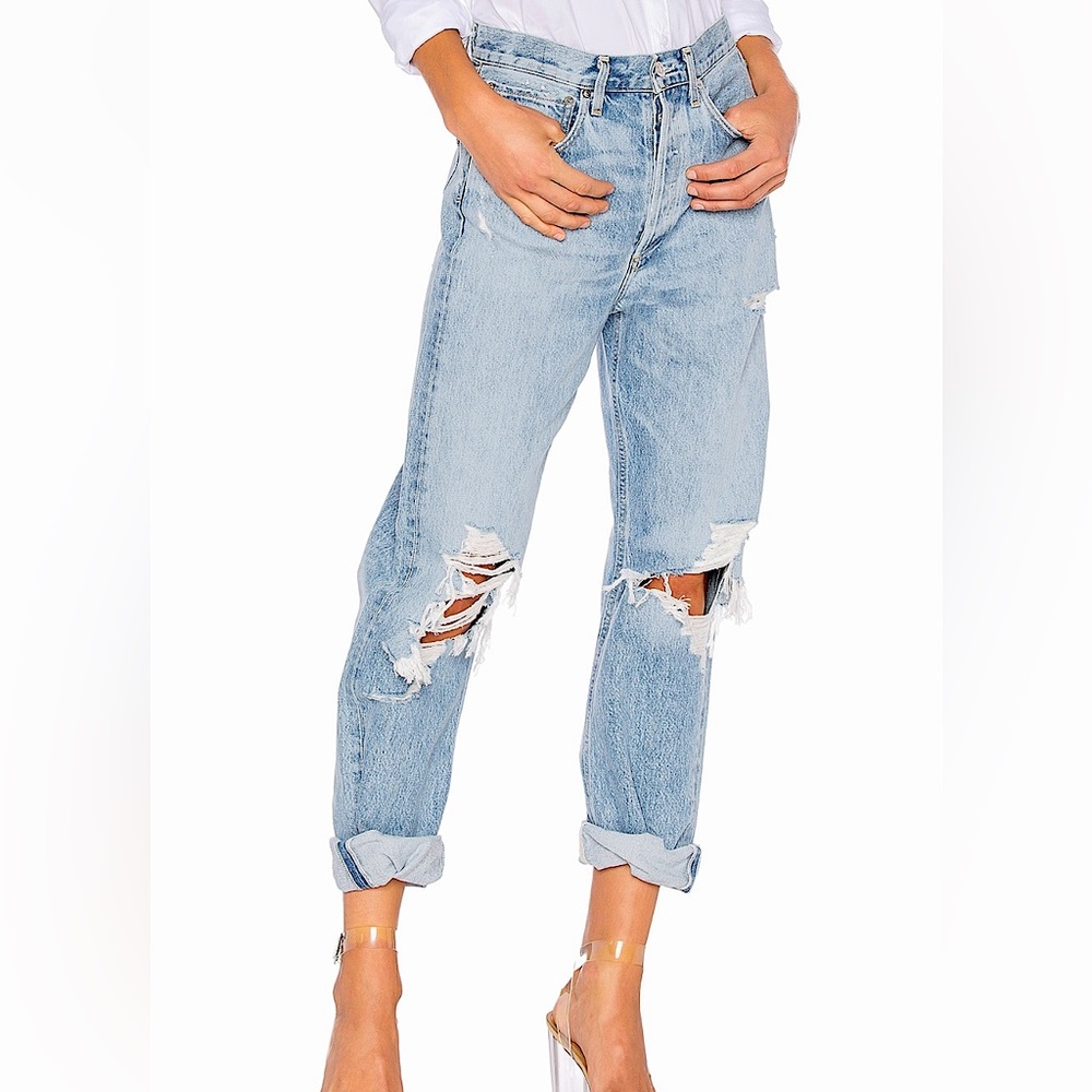 AGOLDE - 90s Mid Rise Straight Fit Jeans Color Fall Out (Size 26)
